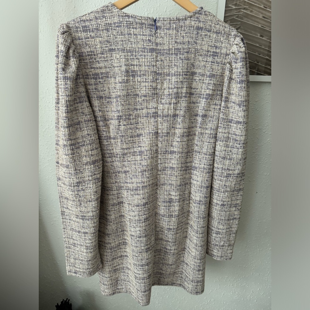 NWT - Aqua Lavender Tweed Mini Dress - Size XL - Picture 7 of 8